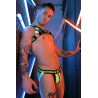 Breedwell Harnais Daycrawler Breedwell Noir-Jaune fluo